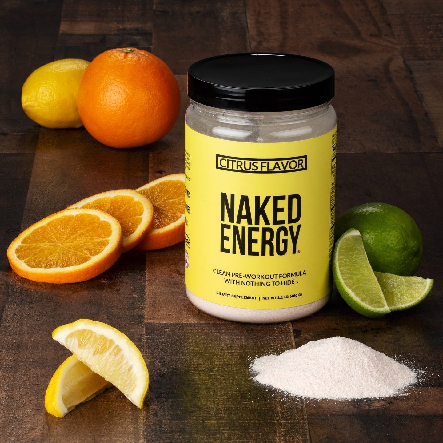 citrus flavored pre-workout